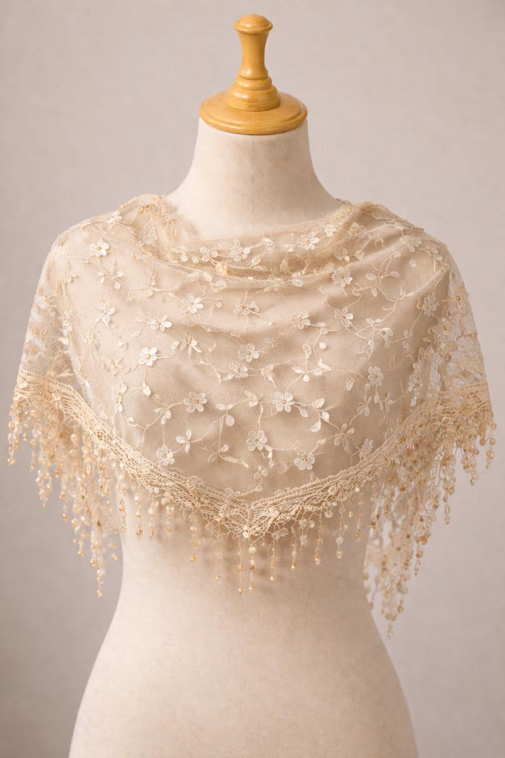 Angelica Veil - Champagne Beige