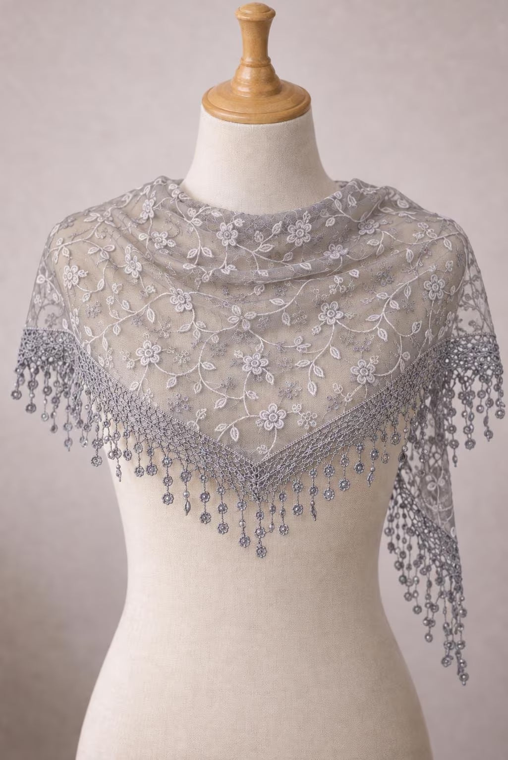Angelica Veil - Dove Grey