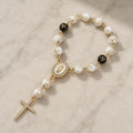 Catholic Car Rosary | Rearview Mirror Rosary | Christian Car Charm | Catholic Gift — photo 2