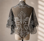 The Veronica Veil - Embroidered Mantilla — photo 4