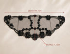 The Grace Veil - Floral Mantilla Veil — photo 9