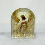 Christian Acrylic Plaque | Religious Arched Frame Decor | Faith Gift | Catholic Home Decor | Baptism and Confirmation Gift — photo 10