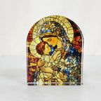 Christian Acrylic Plaque | Religious Arched Frame Decor | Faith Gift | Catholic Home Decor | Baptism and Confirmation Gift — photo 8
