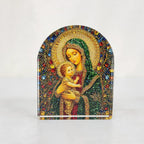 Christian Acrylic Plaque | Religious Arched Frame Decor | Faith Gift | Catholic Home Decor | Baptism and Confirmation Gift — photo 6