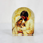 Christian Acrylic Plaque | Religious Arched Frame Decor | Faith Gift | Catholic Home Decor | Baptism and Confirmation Gift — photo 9
