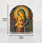 Christian Acrylic Plaque | Religious Arched Frame Decor | Faith Gift | Catholic Home Decor | Baptism and Confirmation Gift — photo 12