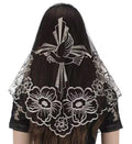 Serenity Lace Dove Mantilla – Catholic Chapel Veil, Religious Head Covering