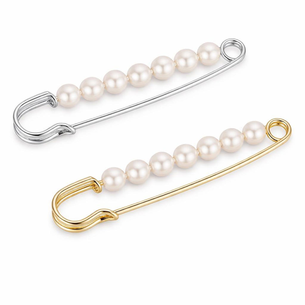 Veil Pins | Crystal & Pearl | Mantilla Catholic Chapel Scarf Accessories — photo 8
