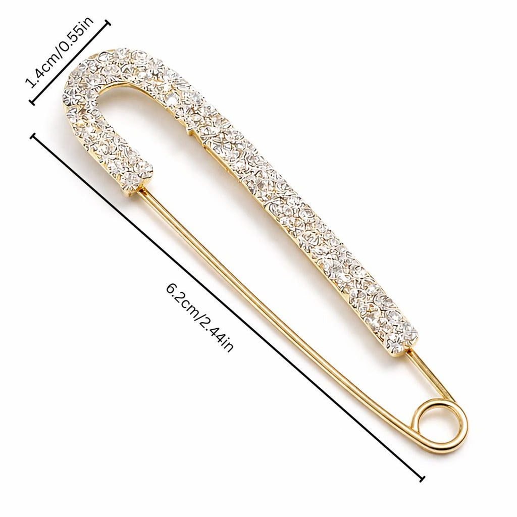 Veil Pins | Crystal & Pearl | Mantilla Catholic Chapel Scarf Accessories — photo 3