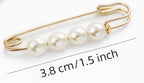 Veil Pins | Crystal & Pearl | Mantilla Catholic Chapel Scarf Accessories — photo 6