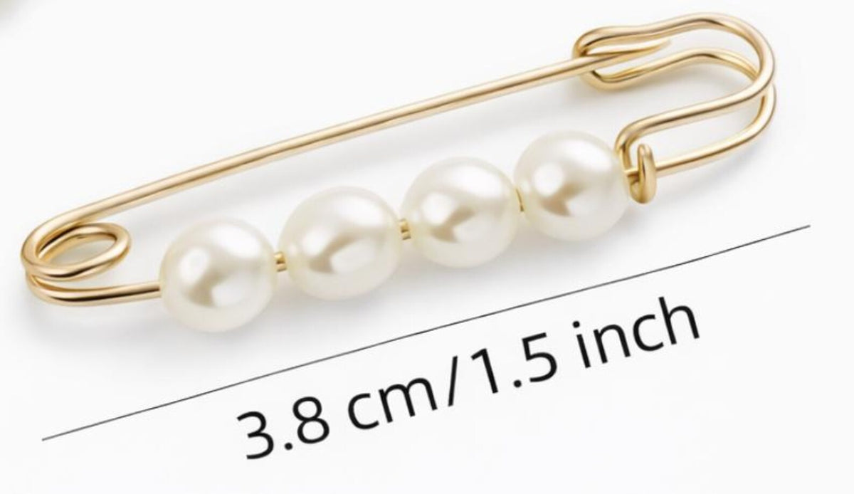 Veil Pins | Crystal & Pearl | Mantilla Catholic Chapel Scarf Accessories — photo 6