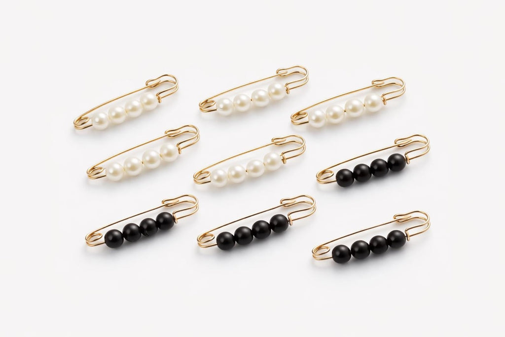 Veil Pins | Crystal & Pearl | Mantilla Catholic Chapel Scarf Accessories — photo 4