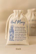 Hail Mary Veil Pouch | Catholic Prayer Bag, Marian Gift — photo 3